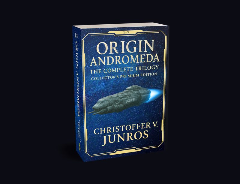Origin Andromeda Complete Trilogy collector edition mockup